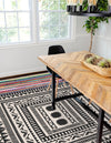 Thar Cotton Collection Area Rug -  Kovalam Rectangle Multi  lifestyle 8