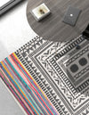 Thar Cotton Collection Area Rug -  Kovalam Rectangle Multi  lifestyle 13