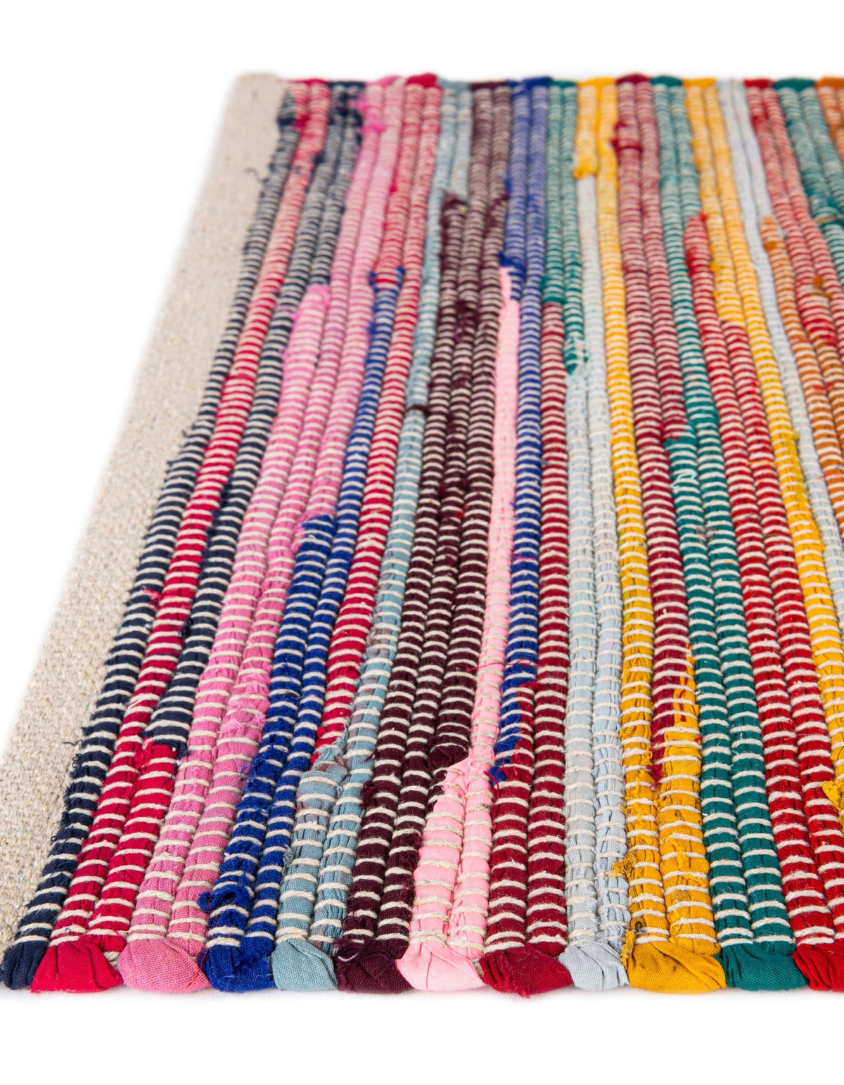 Thar Cotton Collection Area Rug -  Kovalam Rectangle Multi  lifestyle 14