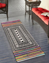 Thar Cotton Collection Area Rug -  Kovalam Runner Multi  lifestyle 22