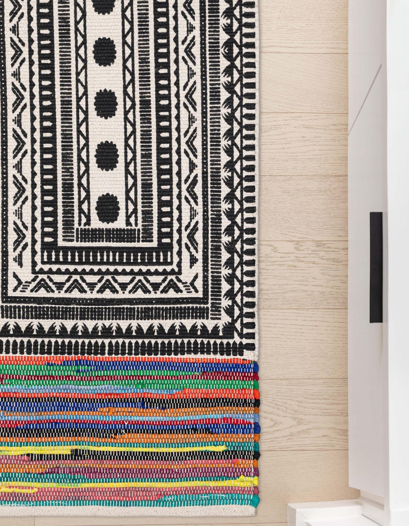 Thar Cotton Collection Area Rug -  Kovalam Runner Multi  lifestyle 44