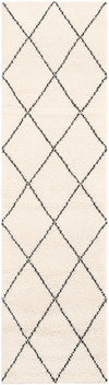 Zouina Berber Wool Collection Area Rug - Atlas Runner Ivory and Black  lifestyle 36