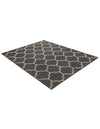 Savannah Pergola Collection Area Rug - Arbor (Black) Rectangle Black  lifestyle 4