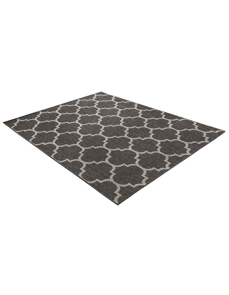 Savannah Pergola Collection Area Rug - Arbor (Black) Rectangle Black  lifestyle 4