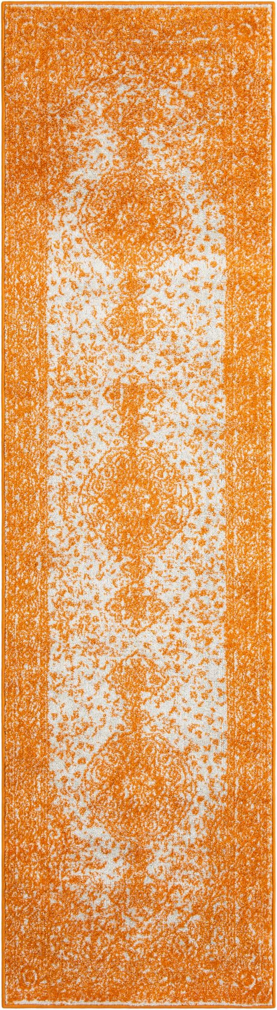 Dover Terrace Collection Area Rug - Marina (Orange) Runner Orange Main