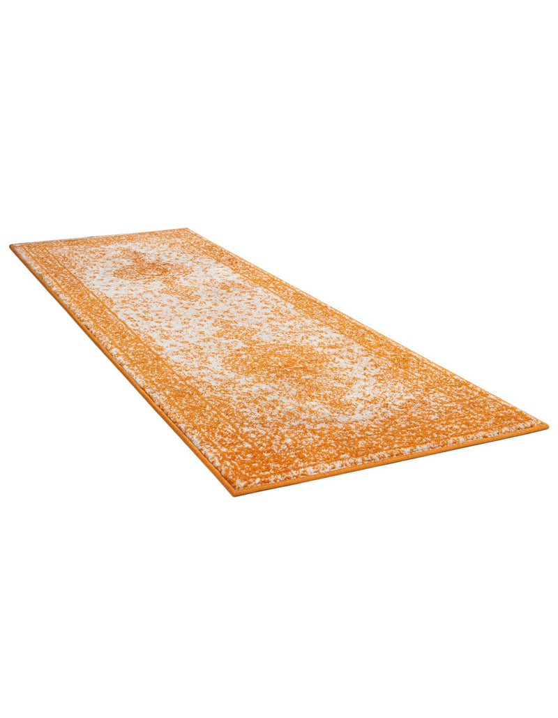 Dover Terrace Collection Area Rug - Marina (Orange) Runner Orange  lifestyle 22
