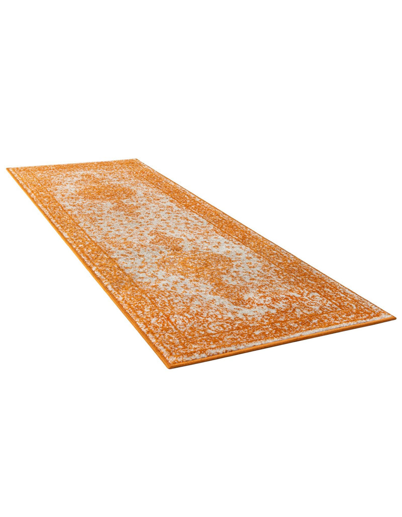 Dover Terrace Collection Area Rug - Marina (Orange) Runner Orange  lifestyle 23