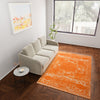 Dover Terrace Collection Area Rug -  Lagoon (Orange) Rectangle Orange  lifestyle 22