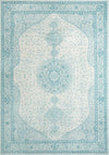 Dover Terrace Collection Area Rug - Marina (Aqua) Rectangle Aqua Main