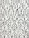 Garden Maze Retreat Collection Area Rug -  Topiarytrail Rectangle White  lifestyle 4