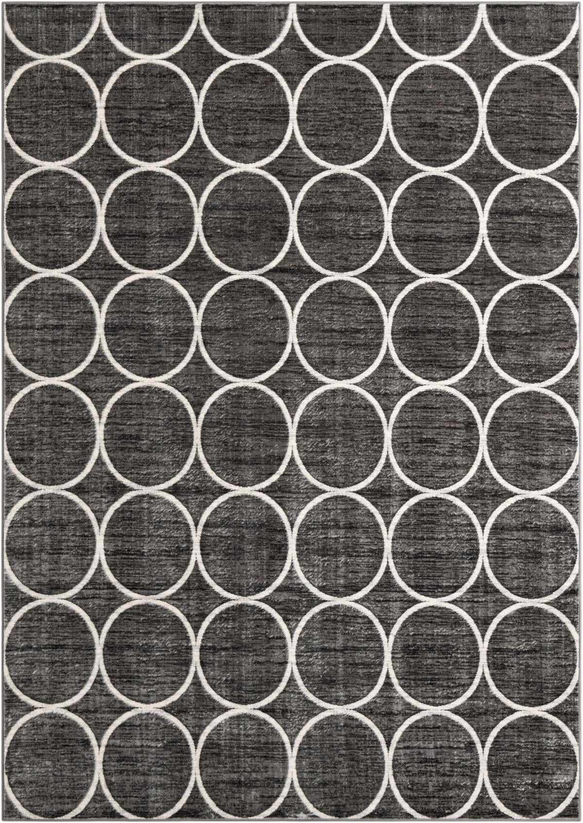Garden Maze Retreat Collection Area Rug -  Ivyhaven Rectangle Gray  lifestyle 3