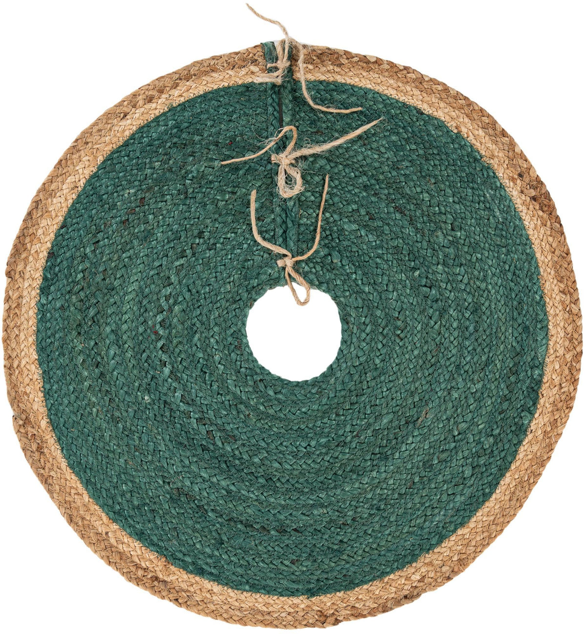 Holiday Hearth Rugs Collection Area Rug - Yuletide Round Green  lifestyle 5