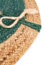 Holiday Hearth Rugs Collection Area Rug - Yuletide Round Green  lifestyle 28