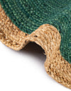 Holiday Hearth Rugs Collection Area Rug - Yuletide Round Green  lifestyle 36