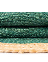 Holiday Hearth Rugs Collection Area Rug - Yuletide Round Green  lifestyle 44
