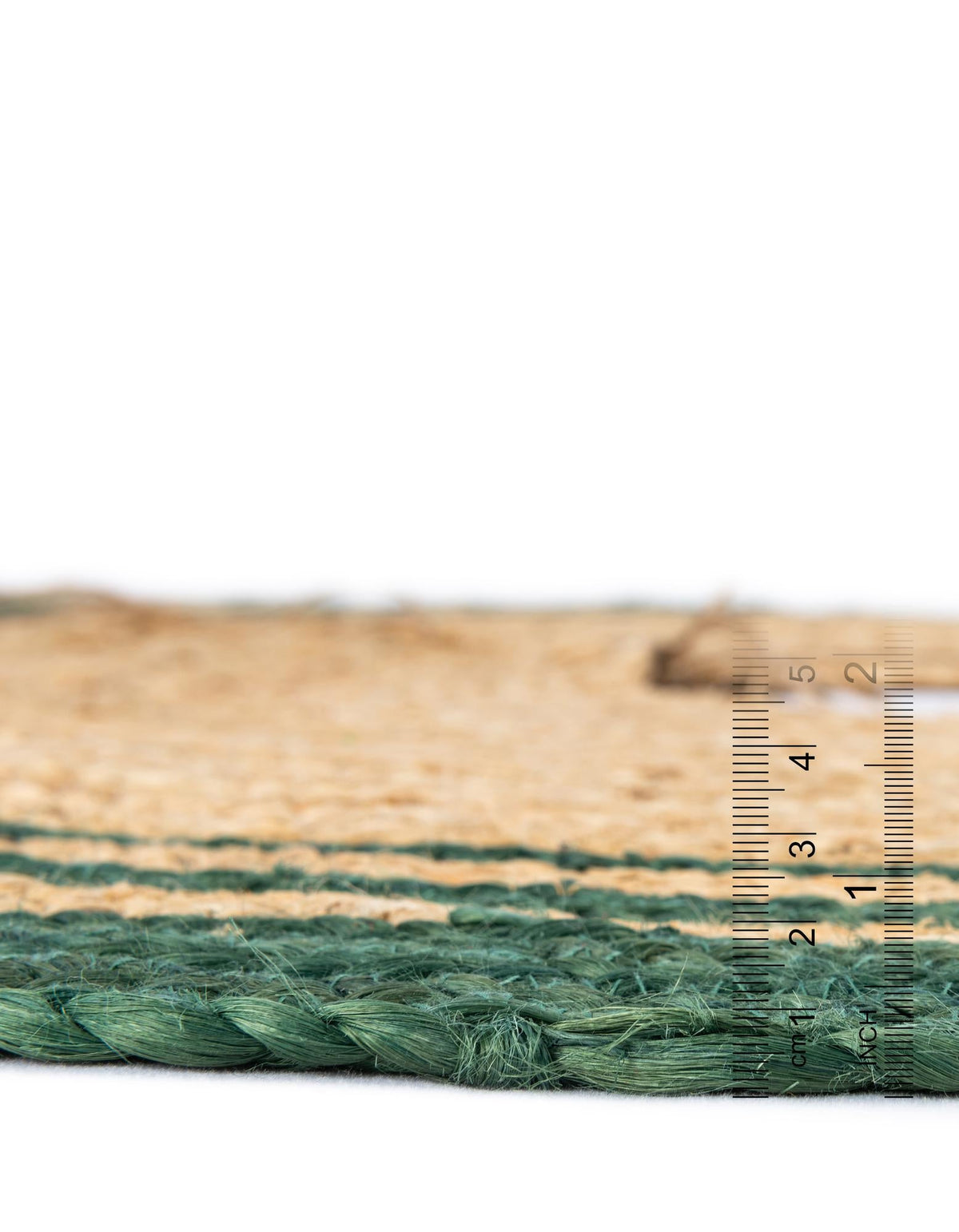 Holiday Hearth Rugs Collection Area Rug - Yuletide Round Natural and Green  lifestyle 21