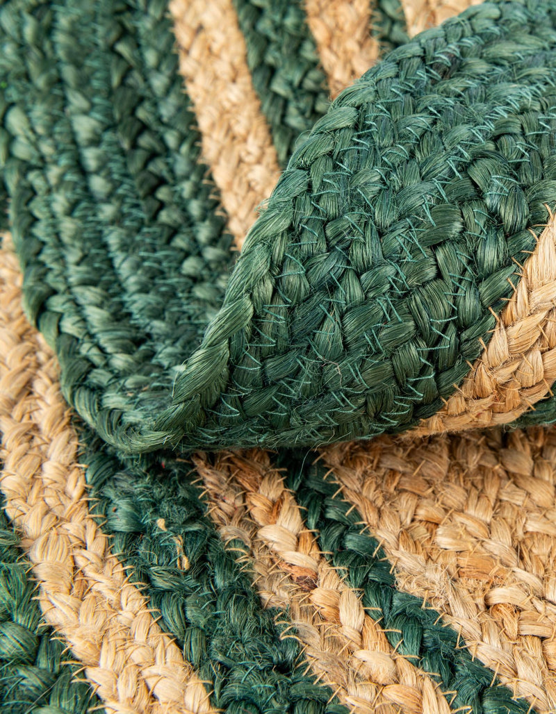 Holiday Hearth Rugs Collection Area Rug - Yuletide Round Natural and Green  lifestyle 25