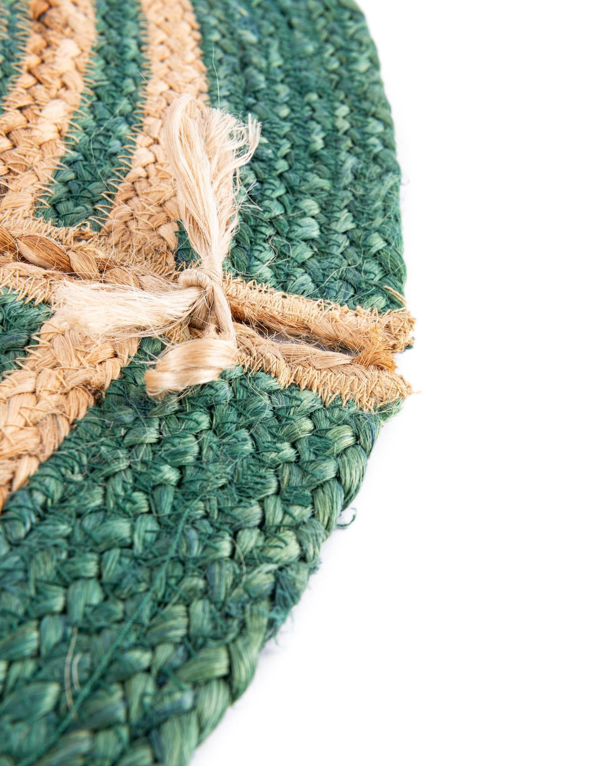 Holiday Hearth Rugs Collection Area Rug - Yuletide Round Natural and Green  lifestyle 29