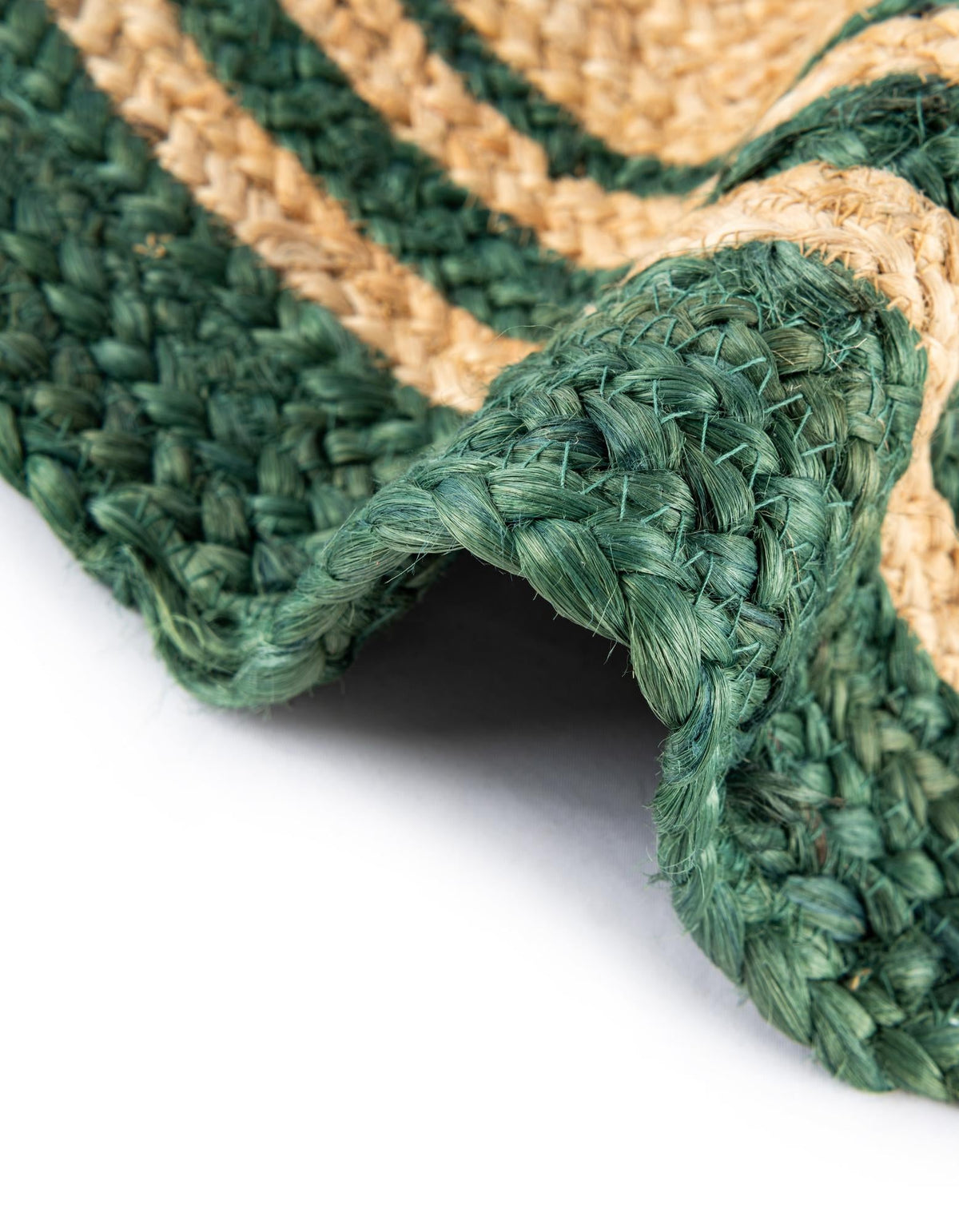 Holiday Hearth Rugs Collection Area Rug - Yuletide Round Natural and Green  lifestyle 37