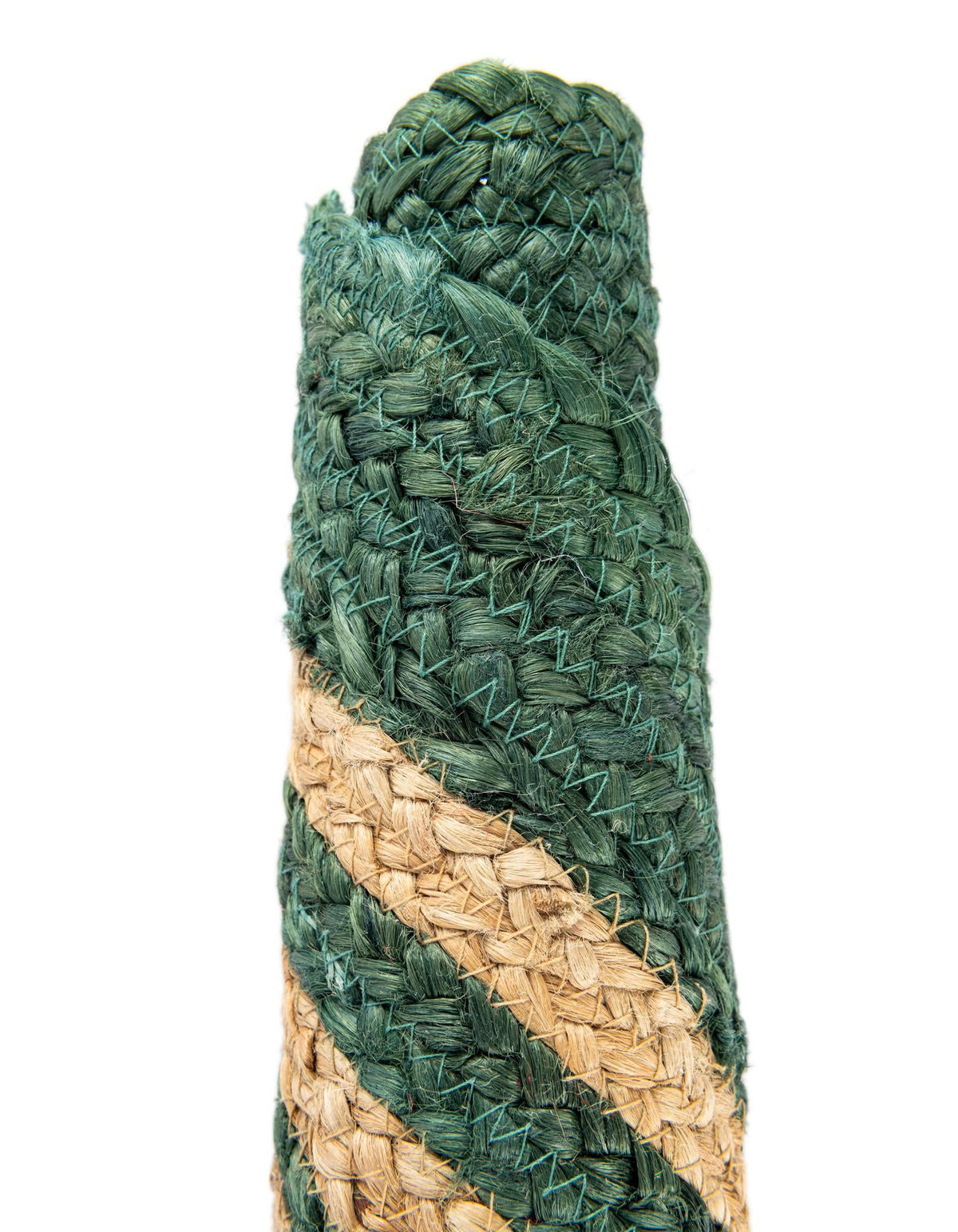 Holiday Hearth Rugs Collection Area Rug - Yuletide Round Natural and Green  lifestyle 41