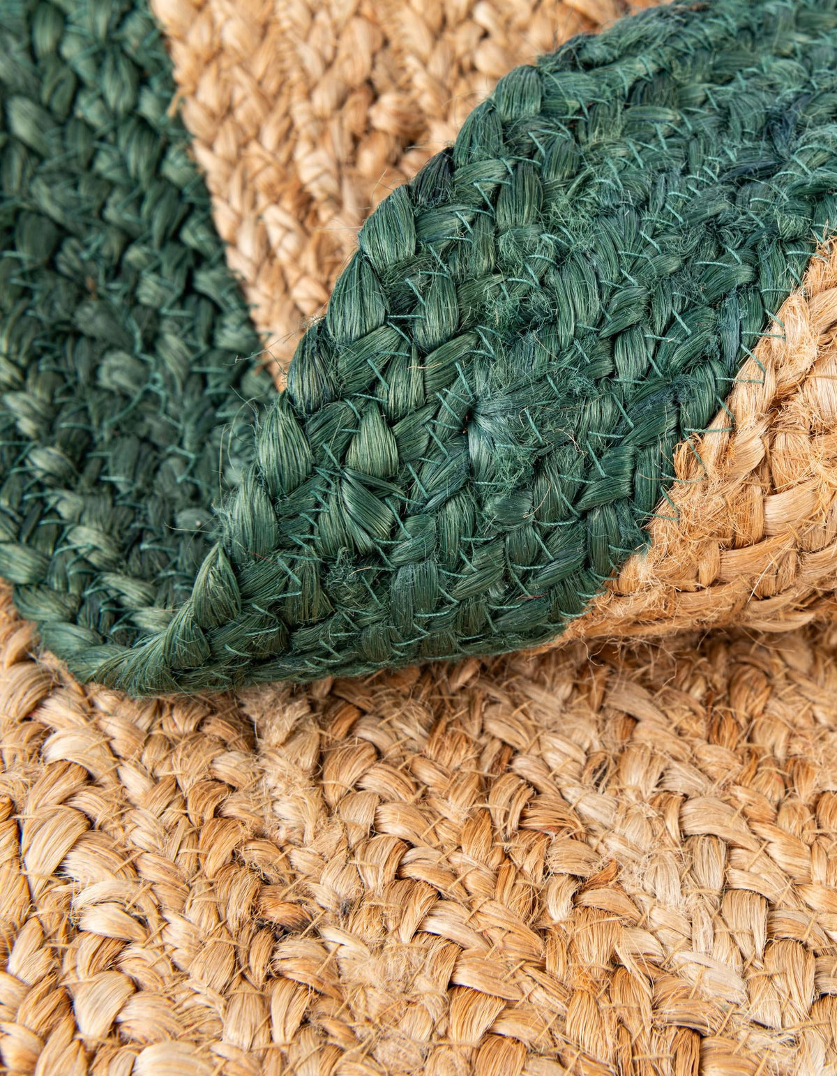 Holiday Hearth Rugs Collection Area Rug - Yuletide Round Green and Natural  lifestyle 38