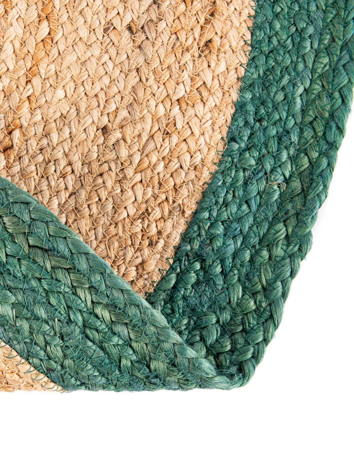 Holiday Hearth Rugs Collection Area Rug - Yuletide Round Green and Natural  lifestyle 50