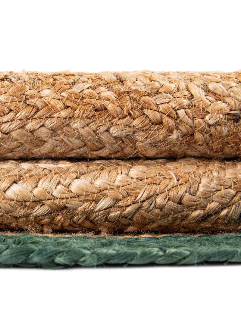 Holiday Hearth Rugs Collection Area Rug - Yuletide Round Green and Natural  lifestyle 68