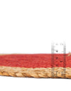 Holiday Hearth Rugs Collection Area Rug - Yuletide Round Red  lifestyle 22