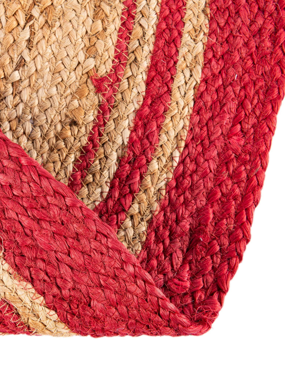 Holiday Hearth Rugs Collection Area Rug - Yuletide Round Natural and Red  lifestyle 31