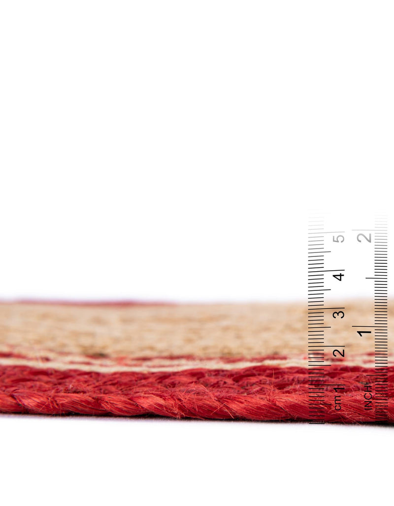 Holiday Hearth Rugs Collection Area Rug - Yuletide Round Natural  lifestyle 33