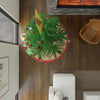 Holiday Hearth Rugs Collection Area Rug - Yuletide Round Natural  lifestyle 103
