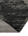 Copenhagen Edge Collection Area Rug - Nyhavn Round Black  lifestyle 94