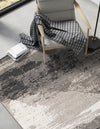 Copenhagen Edge Collection Area Rug - Nyhavn Rectangle Black  lifestyle 8