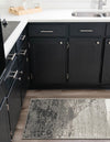 Copenhagen Edge Collection Area Rug - Nyhavn Runner Black  lifestyle 33