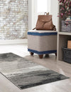 Copenhagen Edge Collection Area Rug - Nyhavn Runner Black  lifestyle 48