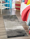 Copenhagen Edge Collection Area Rug - Nyhavn Runner Black  lifestyle 58