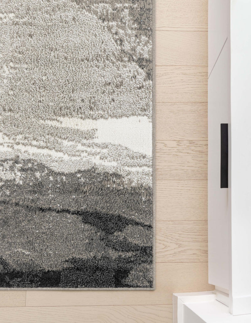 Copenhagen Edge Collection Area Rug - Nyhavn Runner Black  lifestyle 125
