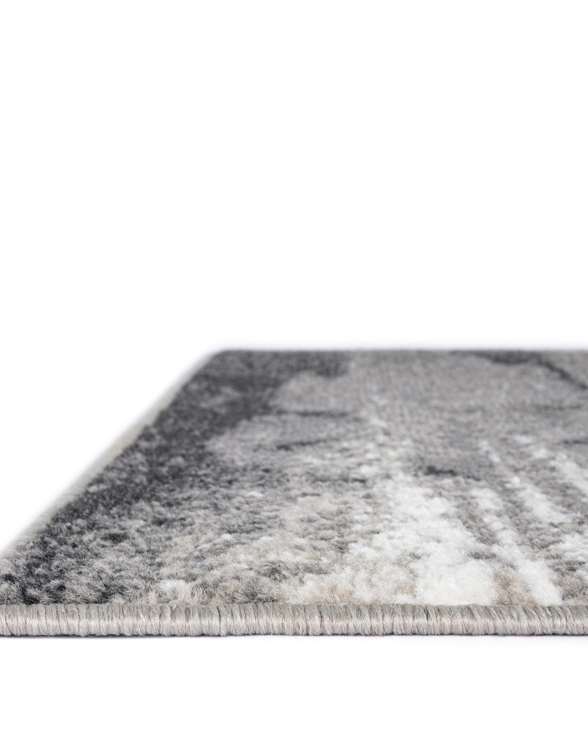 Copenhagen Edge Collection Area Rug - Nyhavn Square Black  lifestyle 131