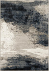 Copenhagen Edge Collection Area Rug - Nyhavn Rectangle Blue  lifestyle 2