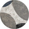 Copenhagen Edge Collection Area Rug -  Amager Round Multi  lifestyle 22
