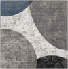 Copenhagen Edge Collection Area Rug -  Amager Square Multi  lifestyle 24