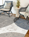 Copenhagen Edge Collection Area Rug -  Amager Rectangle Multi  lifestyle 5