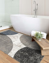 Copenhagen Edge Collection Area Rug -  Amager Rectangle Multi  lifestyle 7