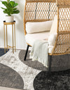 Copenhagen Edge Collection Area Rug -  Amager Rectangle Multi  lifestyle 8