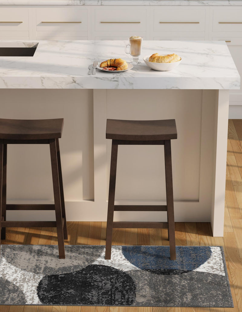 Copenhagen Edge Collection Area Rug -  Amager Runner Multi  lifestyle 41