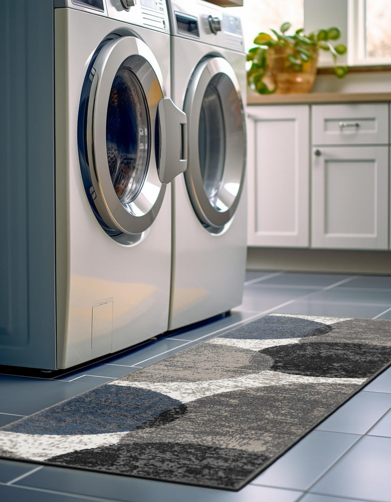 Copenhagen Edge Collection Area Rug -  Amager Runner Multi  lifestyle 47