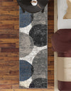 Copenhagen Edge Collection Area Rug -  Amager Runner Multi  lifestyle 83