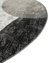 Copenhagen Edge Collection Area Rug -  Amager Round Multi  lifestyle 58