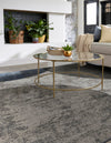 Copenhagen Edge Collection Area Rug -  Amager Square Multi  lifestyle 30