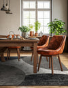 Copenhagen Edge Collection Area Rug -  Amager Square Multi  lifestyle 42